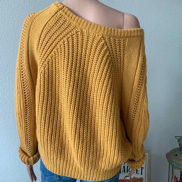 🍁 Funkitribe Golden Mustard Sweater (L) 🍁 - Picture 7 of 8